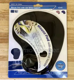 Touch Me G-01 Mouse Pad With Gel Wrist Support