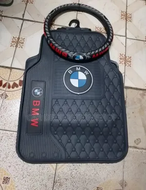 Matchy BMW Mats With Steering Cover Set