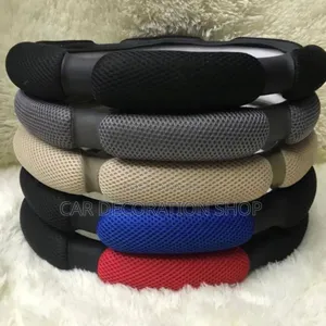 Different Colors Spongy Universal Fit Steering Wheel Cover
