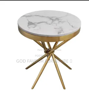 Vintage Nordic Marble Coffee/Balcony Table Jf5r