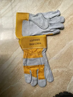 Heavy Duty Leather Safety Gloves