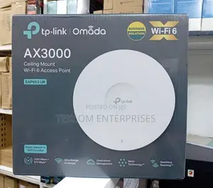 Tp Link Eap653 Ur Ax300 Wifi 6 Access Point//Eap653ur Wifi 6