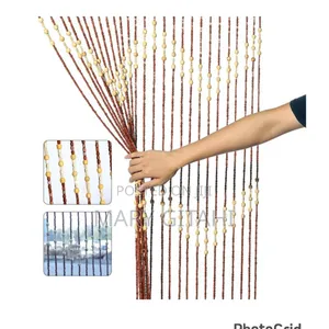 Wooden Beads Salon Curtain