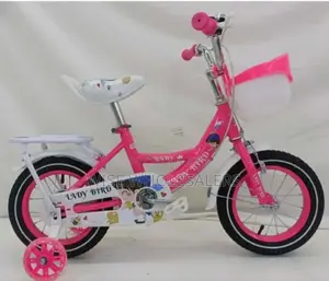 Pink Ladybird Bike Size 16" Girls Bycle