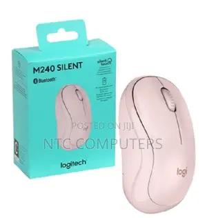 Logitech M240 Silent Wireless Bluetooth Mouse - Rose