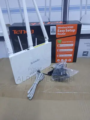 New Router New Wifi With Tenda F3 300mbps