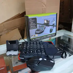 Single Hand One-Handed Gaming Keyboard 35 Keys RGB