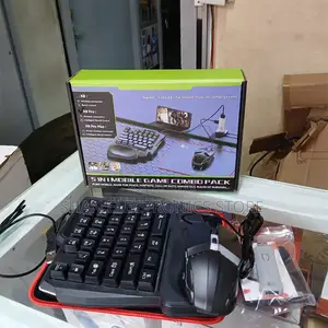 High Quality Keyboard Mouse Wireless Gaming Kit 5 in 1