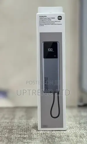 Xiaomi 165w Power Bank 10000mah Integrated Cable
