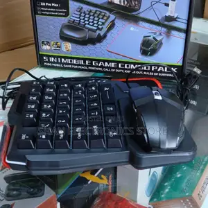 5 in 1 Combo Keyboard and Mouse -High Quality Keyboard Mouse