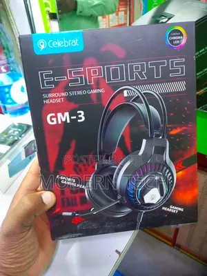 Celebrat Headband RGB Gaming Headphones
