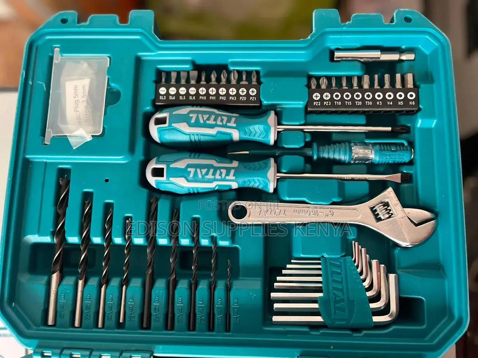 Total Cordless Drill Tool Set Total 89pcs Tools Set