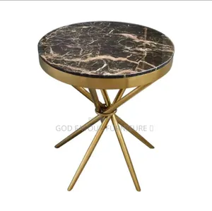 Nordic Marble Round Coffee Table Tsw2