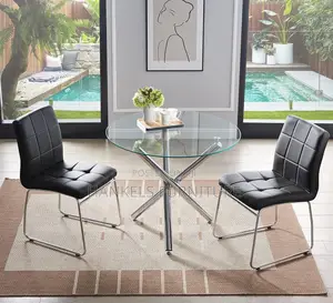 Modern 3 Pieces Dining Table Set for 2