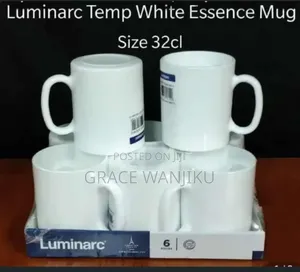 *Set Of 6 Luminarc Essence Cups