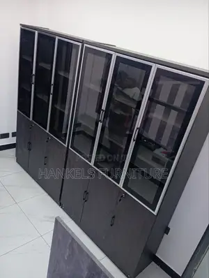 Office Wooden 3 Door Cabinet