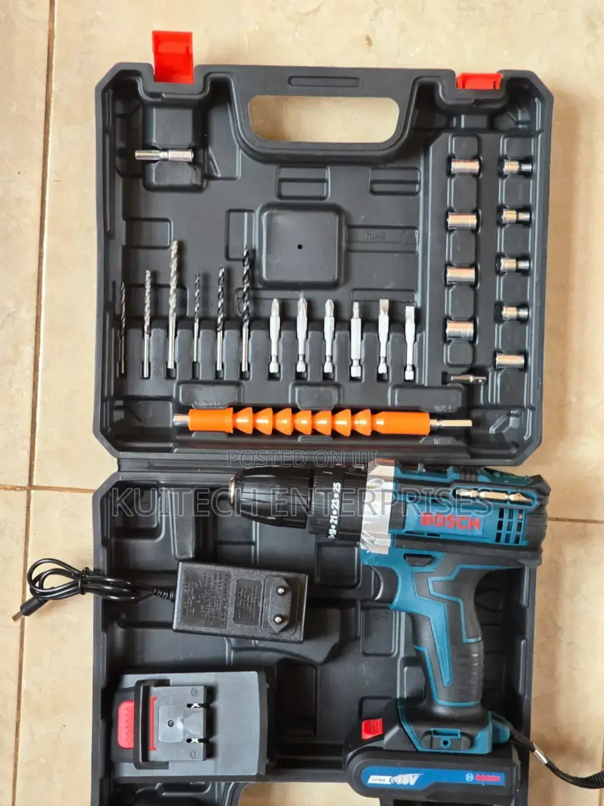 Bosch Drill Machine/Cordless Bosch Drill With Bits