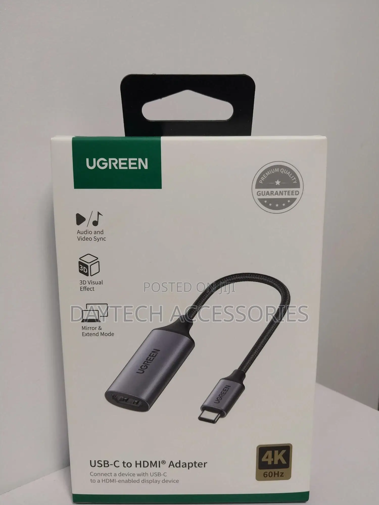 Ugreen Cm297/70444 Usb-C to Hdmi Female Adapter