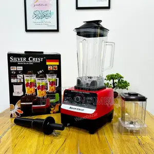 2 in 1 Silver Crest Heavy Duty 2.5l Commercial Blender