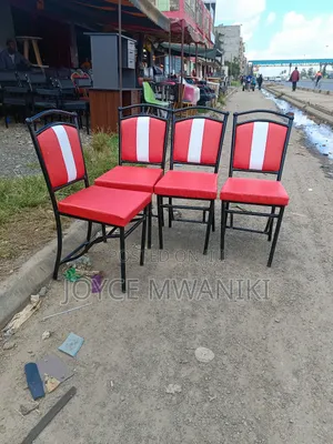 Hotel or Restaurant Seats, Red and White