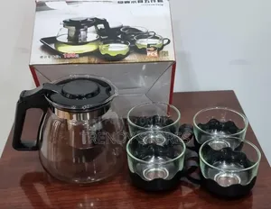 🌟🫧Heat Resistant Borosilicate Glass Teapot