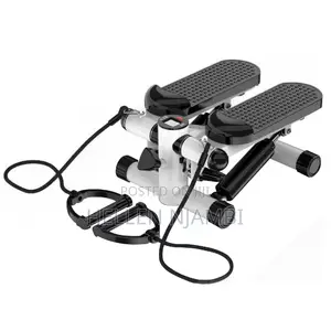 Mini Stepper With Resistance Band, Stair Stepping Machine