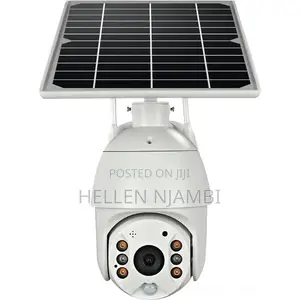 PTZ 4g CCTV Security Camera - Solar Powered