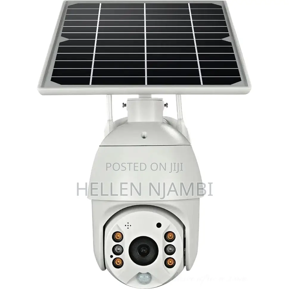 PTZ 4g CCTV Security Camera - Solar Powered