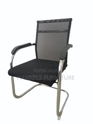 Stainless Steel 1 Seater Office Visitor Chair