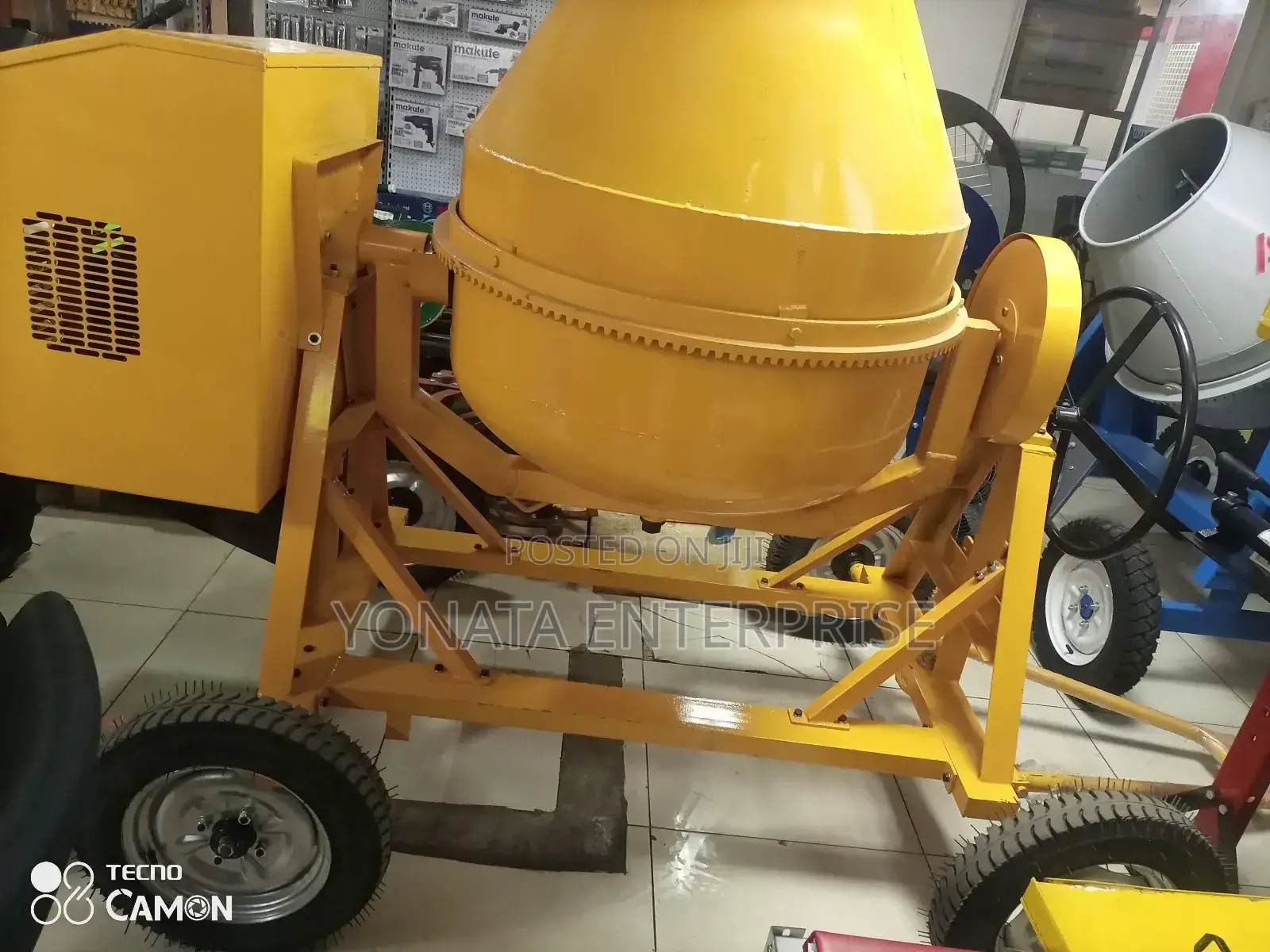 Concrete Mixer 6hp Diesel Engine (Lenhard Germany)