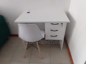 Hard Plastic Eames Chair and Study Table