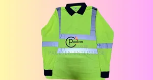 Long Shelve Reflective Polo Shirt