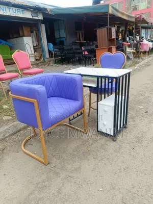 Manicure Set, Purple Leather Seats 