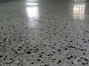 High Grade Buff Finish Terazzo Floor