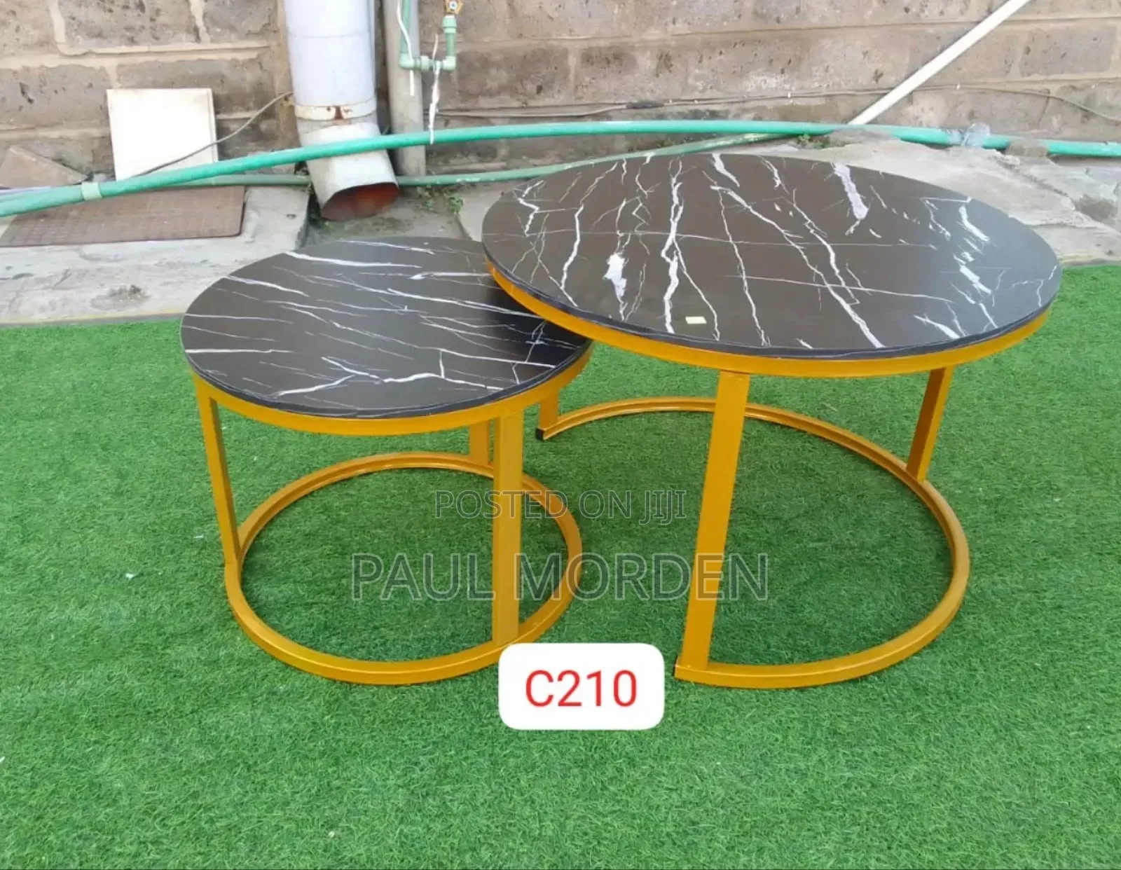 Black Round Dining Table Set