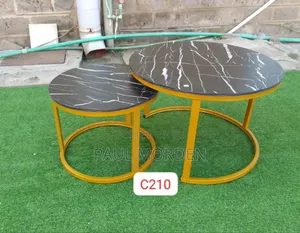 Black Round Dining Table Set