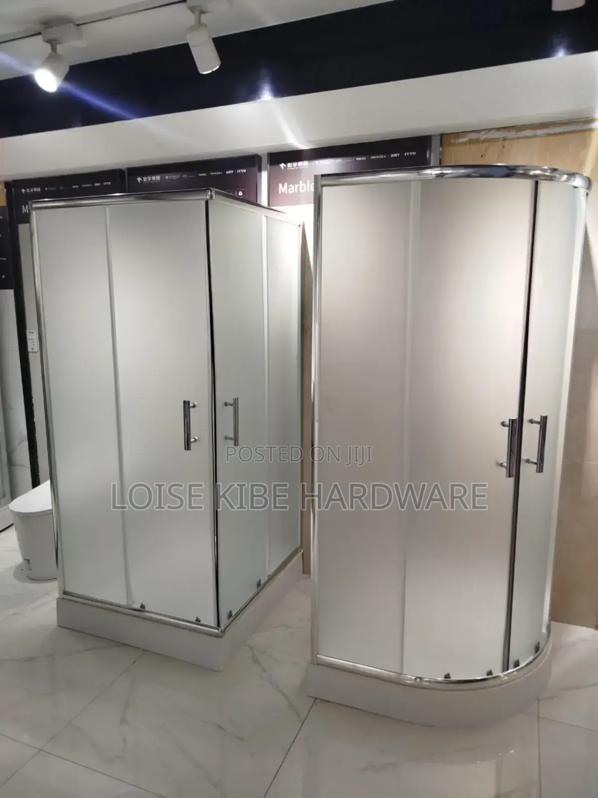 Square and Corner Shower Cubicle Available