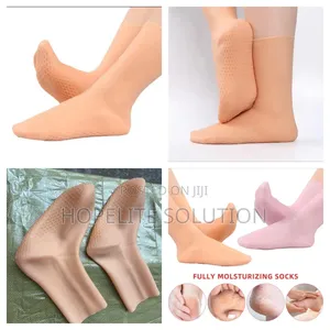Long Silicon Ant-Cracking Moisturizing Socks