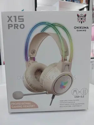 Onikuma X15 Pro Gaming Headset Wired Headset RGB