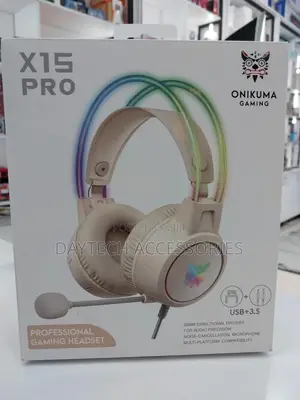 Onikuma X15 Pro RGB Wired Gaming With Mic Overear Headphones