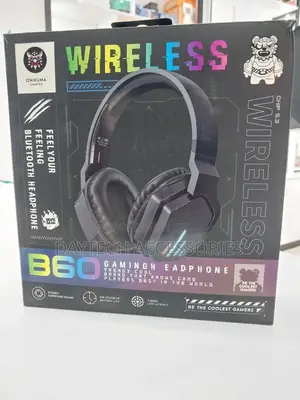 Onikuma B60 Gaming Headset With Led Light Foldable Headset