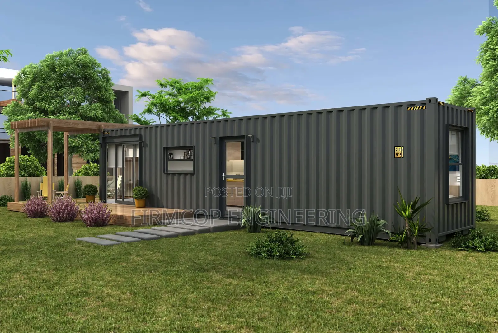 40ft Outdoor Container House Concepts