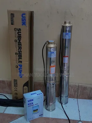 Most Used Usk Submersible Water Pump 0.5 Hp 49m Control Box