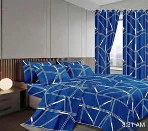 7 Pc Curtain Duvets_