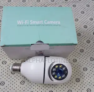 Icsee PTZ Light Bulb Wifi Camera