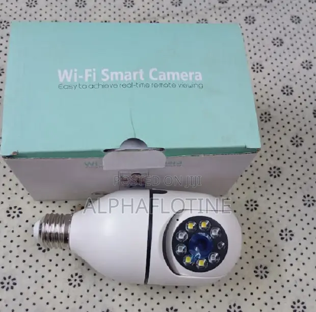 Icsee PTZ Light Bulb Wifi Camera