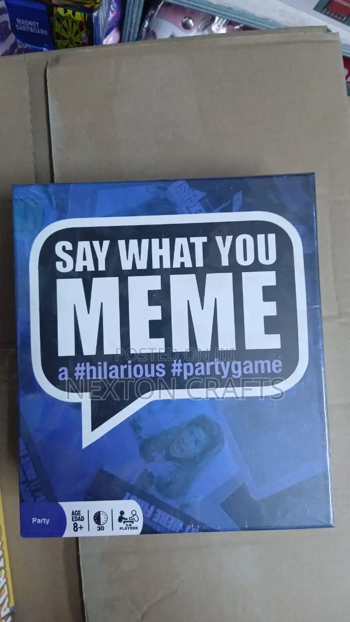 Say What You Meme Game