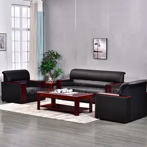 Sofa: Five-Seater Meeting Guest Executive Space Sofa Set