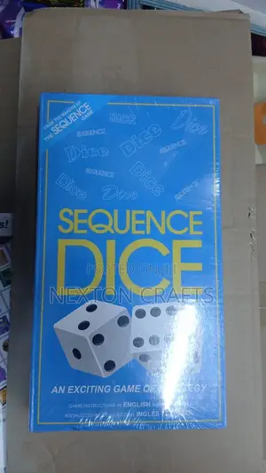 Sequence Dice Board Game