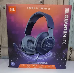 JBL Quantum 100 Wired Gaming Headphones